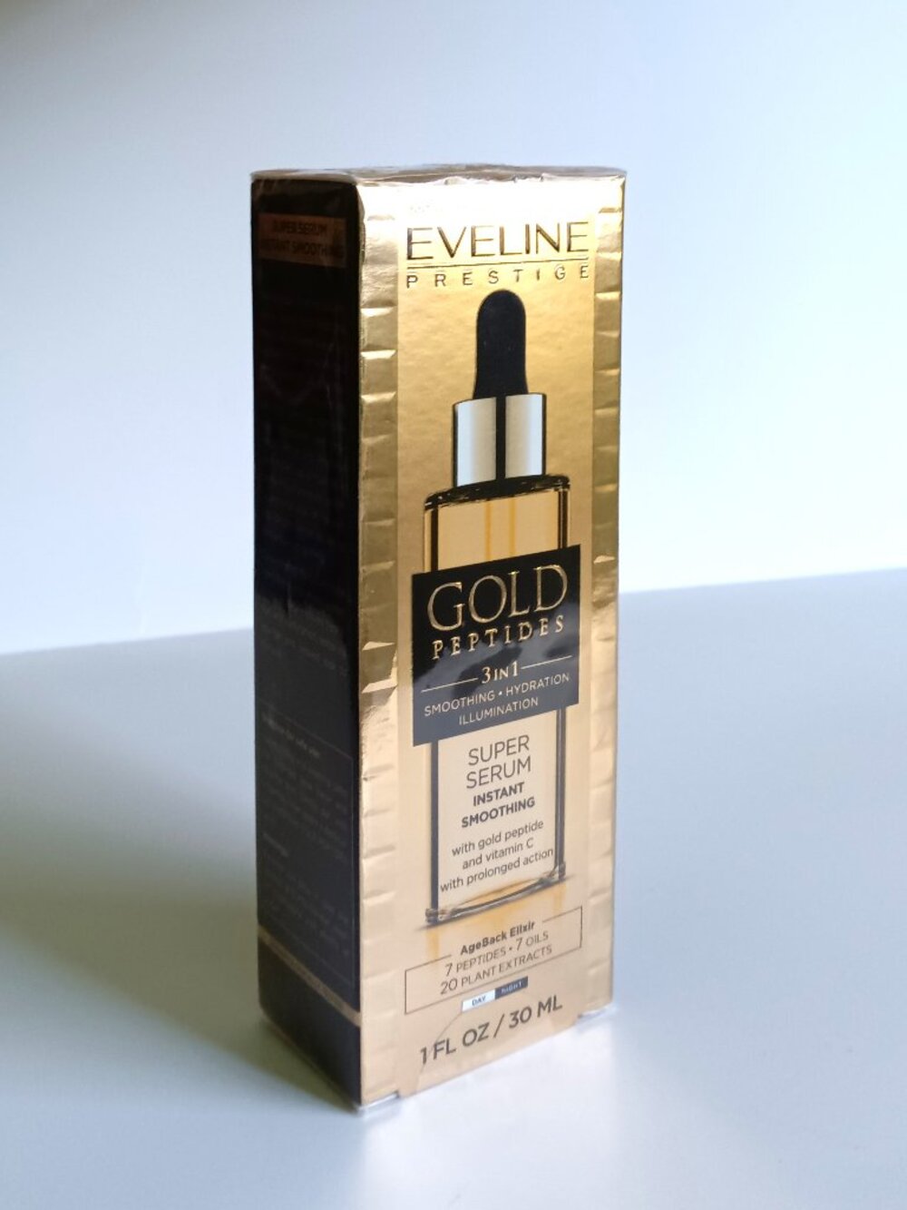 GOLD Peptides 3 in ! Instant Smoothing Super Serum - 30 ml.